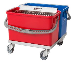 CE Double Buckets Dolly with Autoclavable Casters